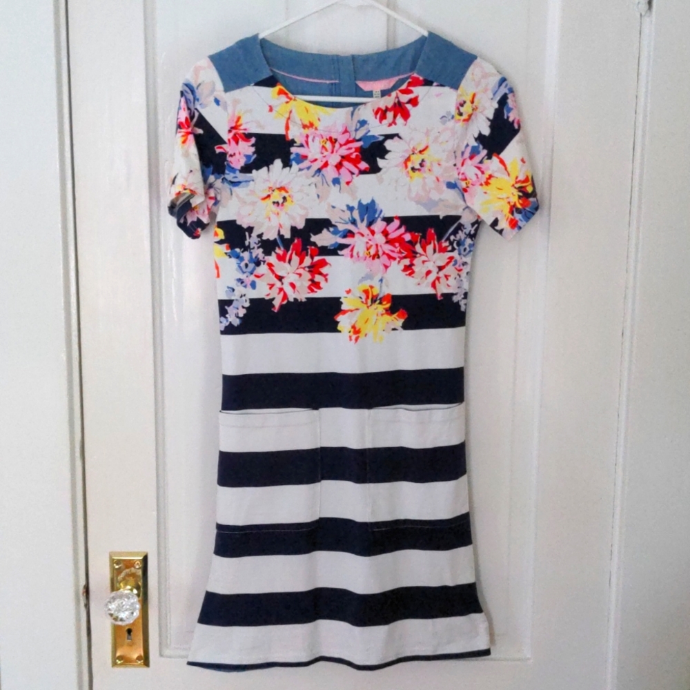 Mixed Media Dress - Joules